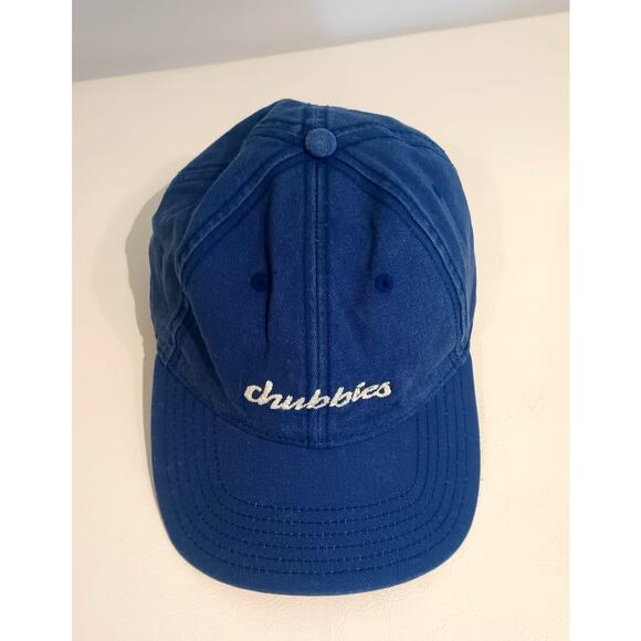 Chubbies Harding Lane Blue Dat Hat Baseball Strap back Cap Embroidered - Picture 7 of 9